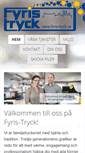 Mobile Screenshot of fyris-tryck.se