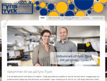 Tablet Screenshot of fyris-tryck.se